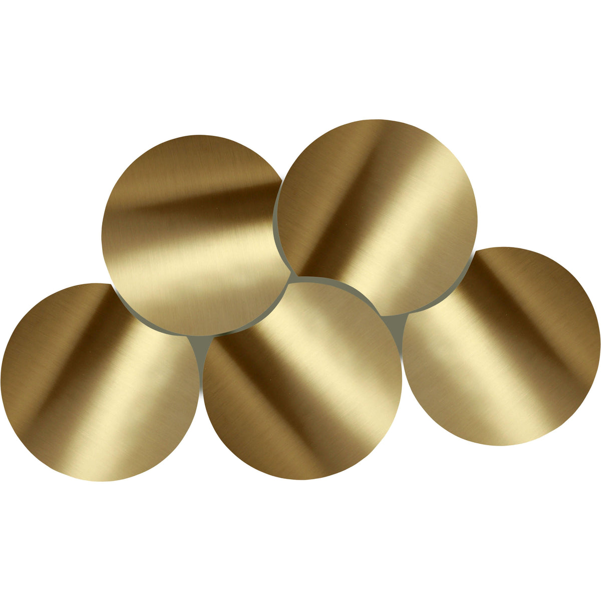 Meridian Dimple Gold Coffee Table
