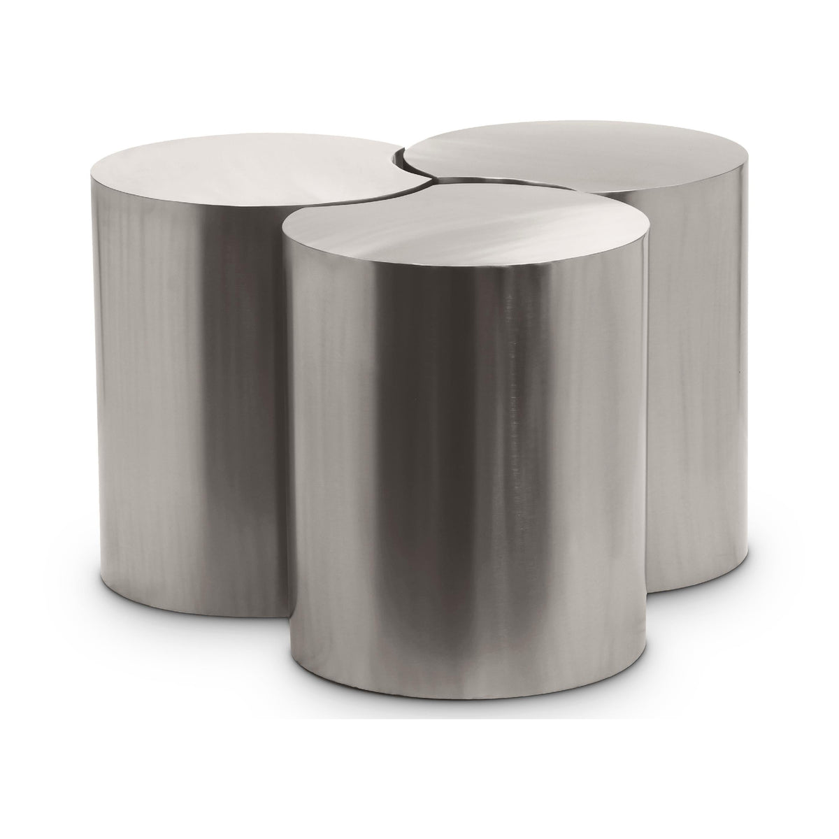 Meridian Dimple Silver Coffee Table