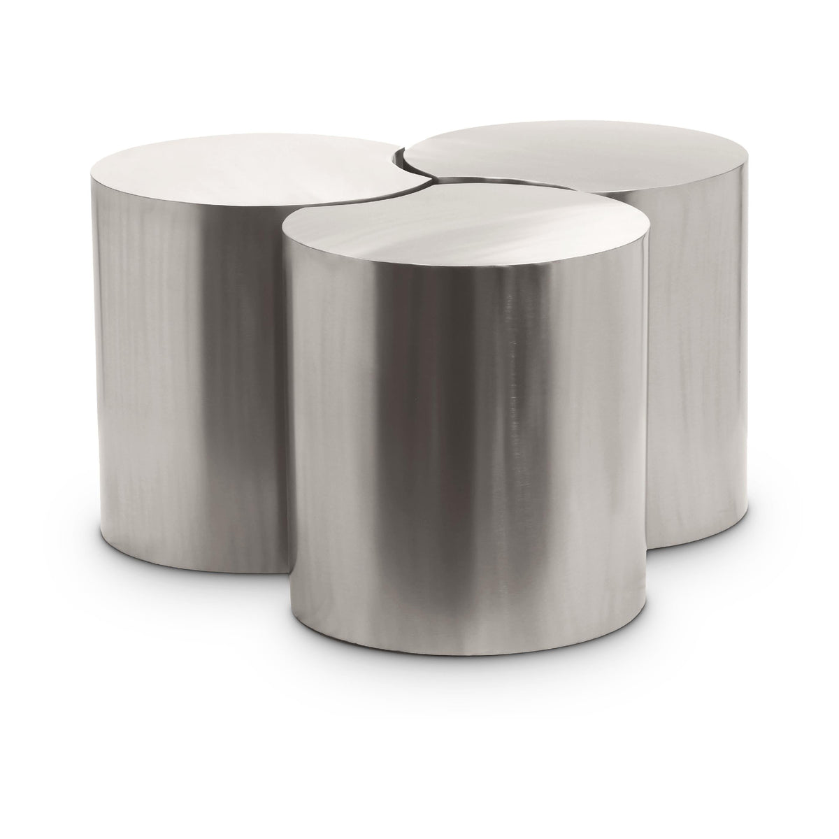 Meridian Dimple Silver Coffee Table