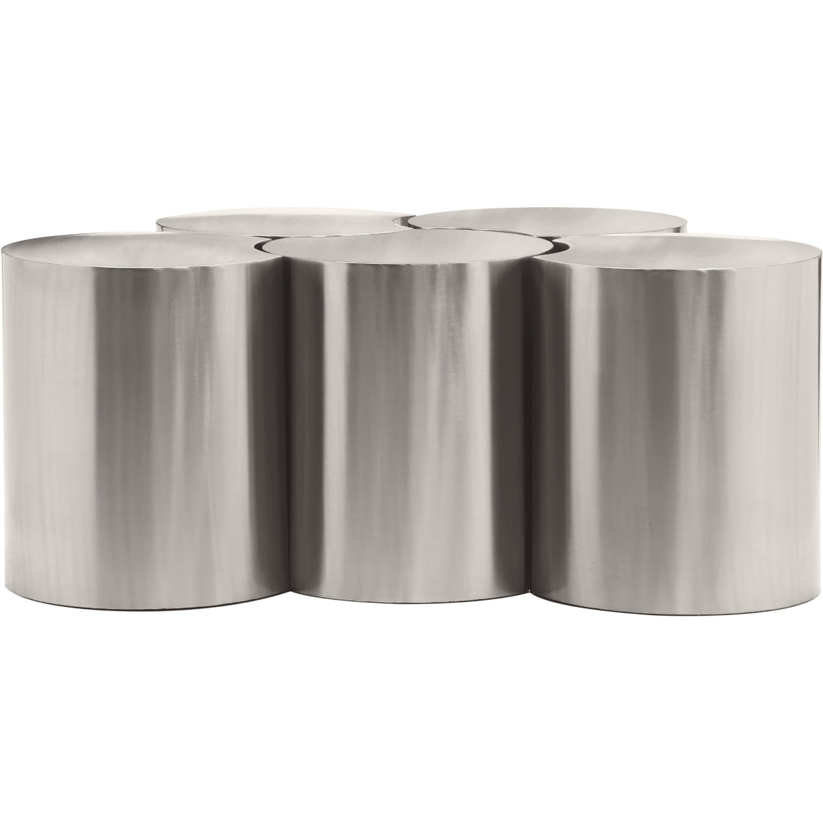 Meridian Dimple Silver Coffee Table
