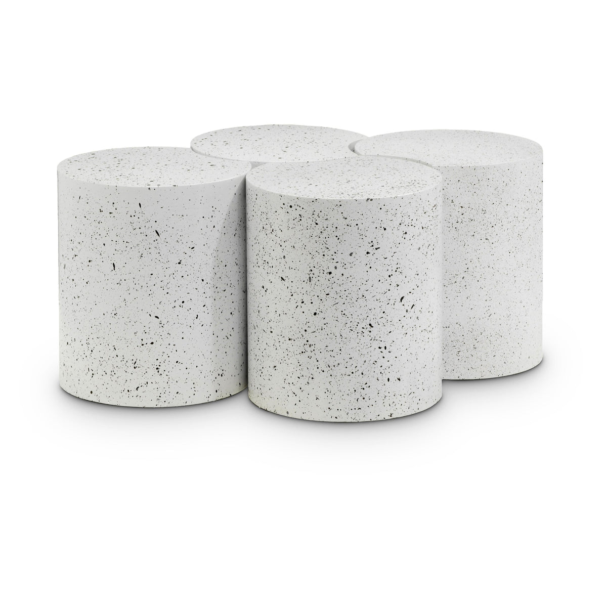 Meridian Dimple White Coffee Table