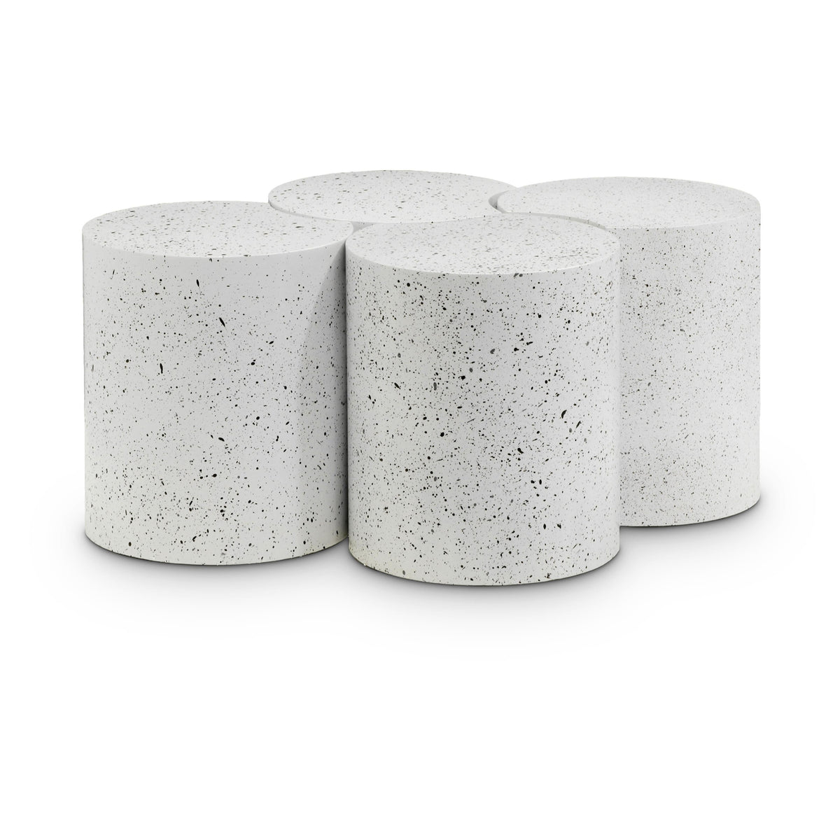 Meridian Dimple White Coffee Table