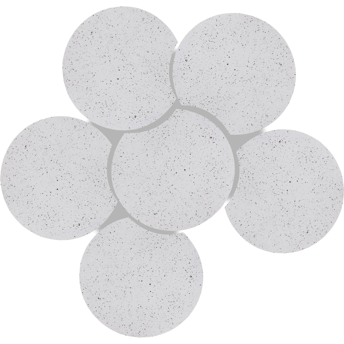 Meridian Dimple White Coffee Table