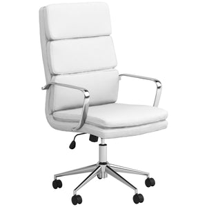 Ximena Upholstered Adjustable High Back Office Chair