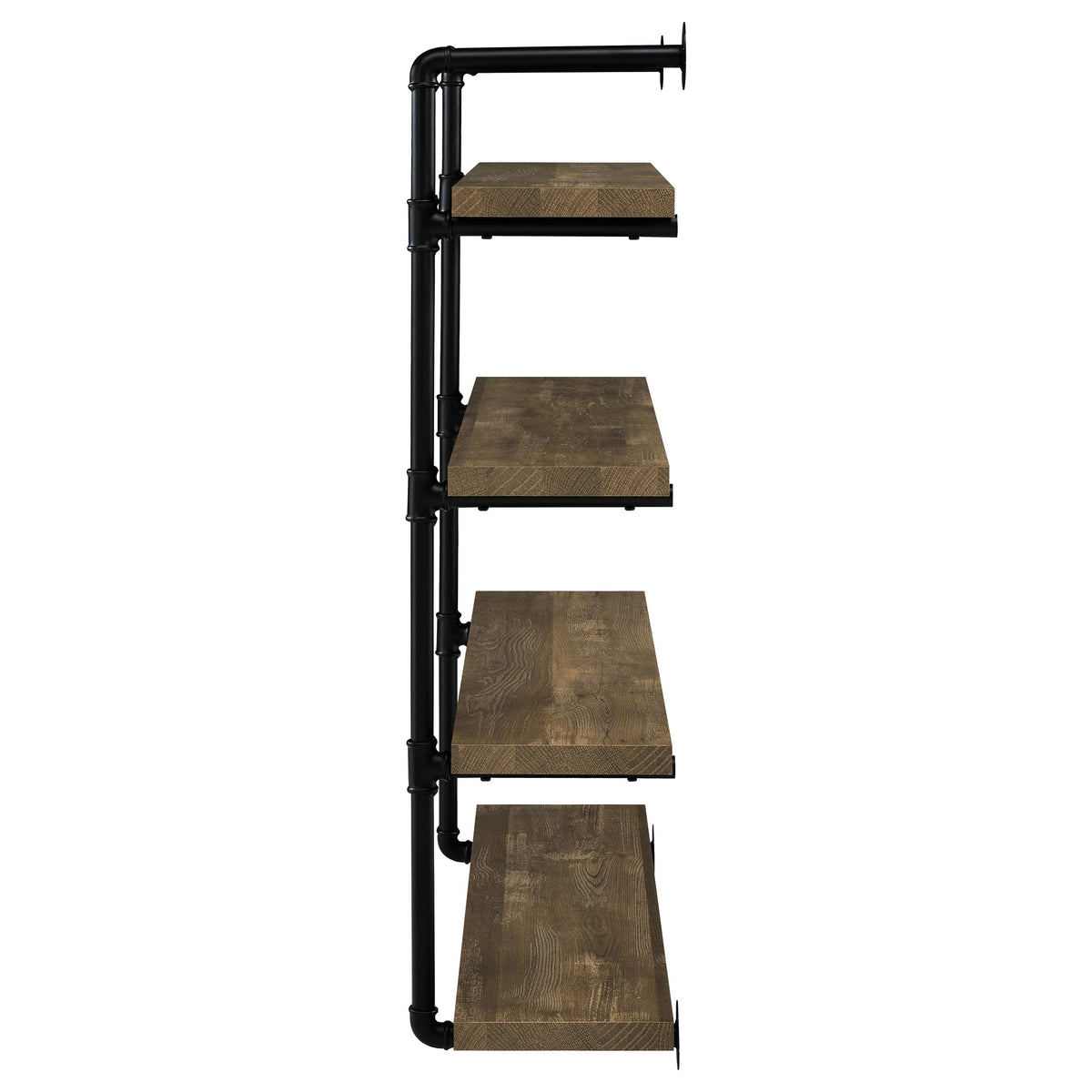 Elmcrest 24-inch 4-shelf Wall Bookshelf Grey Driftwood