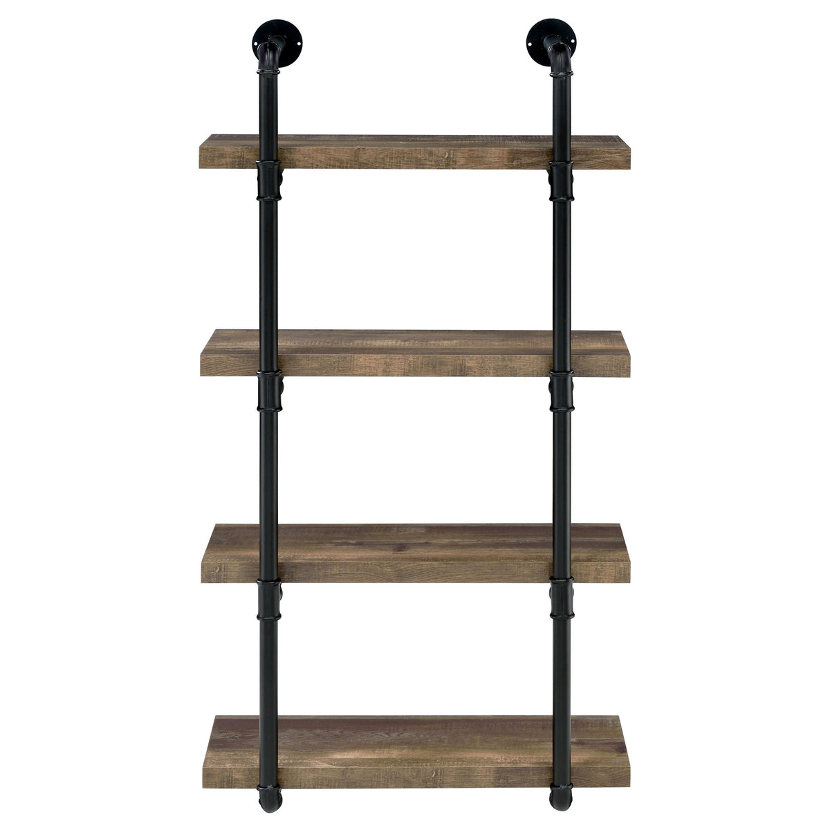 Elmcrest 24-inch 4-shelf Wall Bookshelf Grey Driftwood
