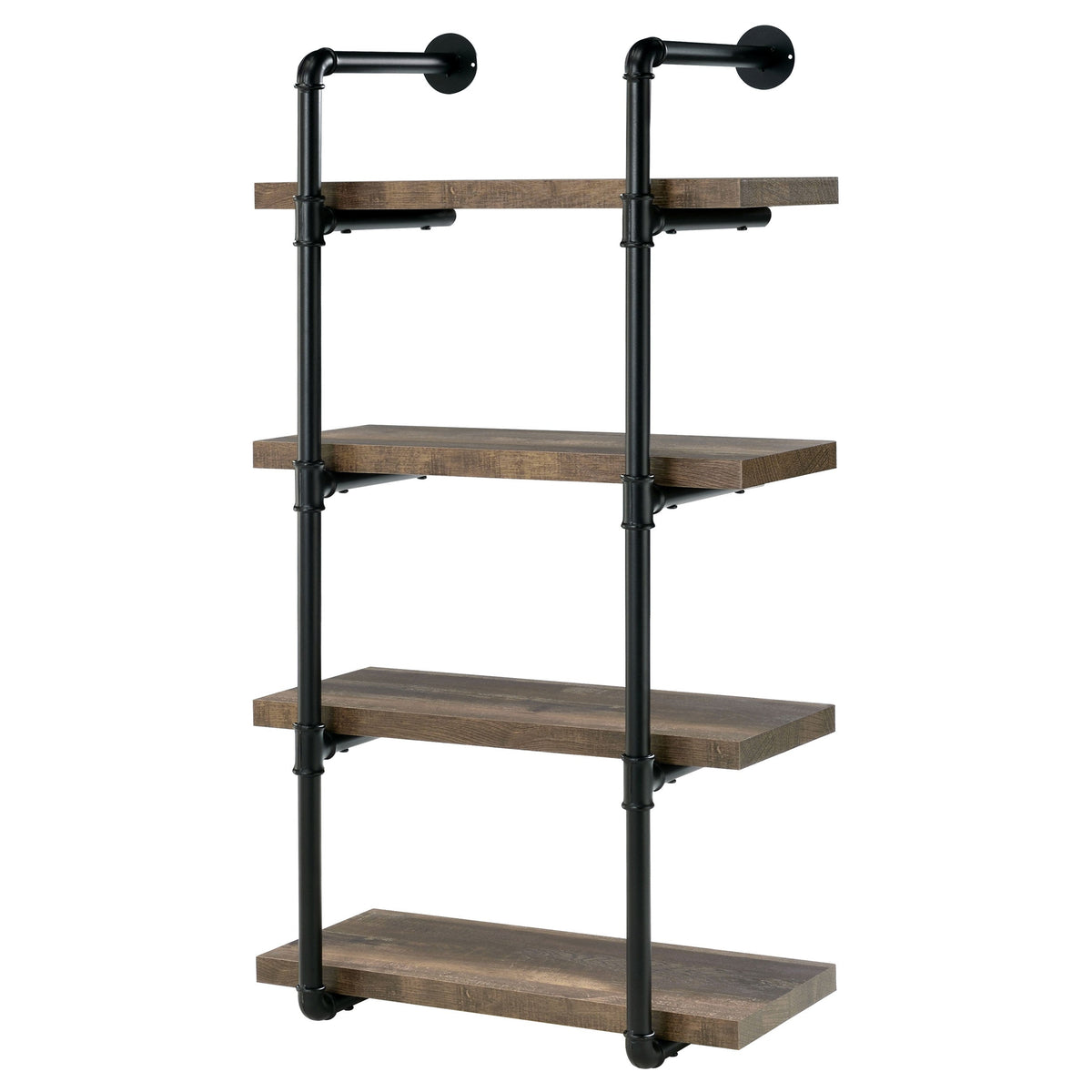 Elmcrest 24-inch 4-shelf Wall Bookshelf Grey Driftwood