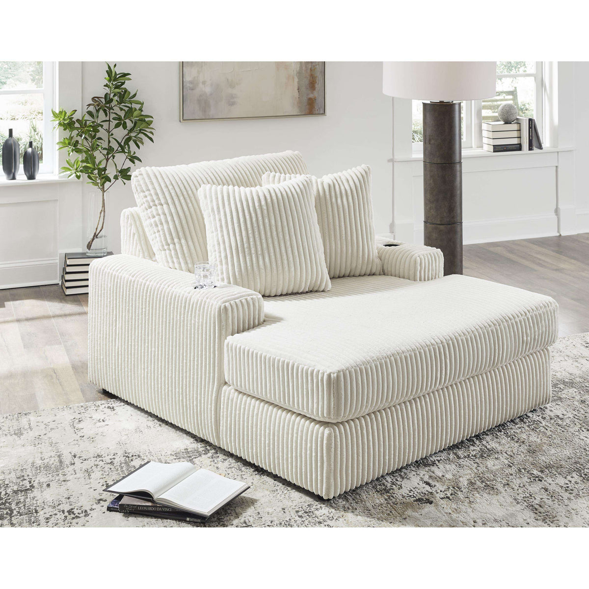Swipe Furniture Exclusive Design Lindyn Fabric Chaise 2110415