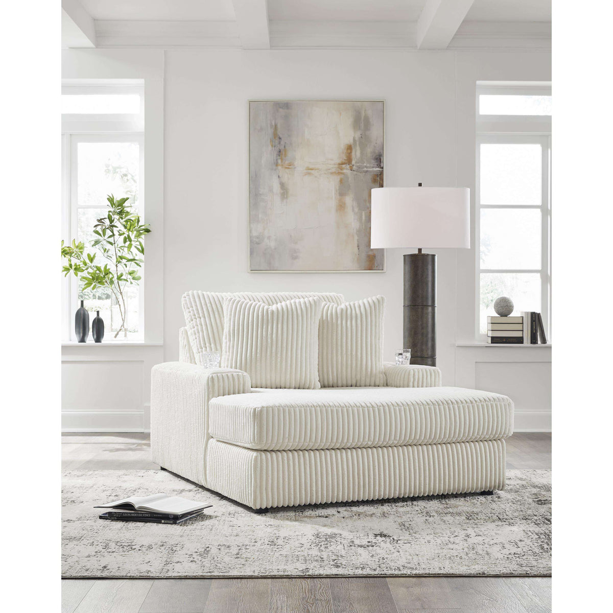 Swipe Furniture Exclusive Design Lindyn Fabric Chaise 2110415