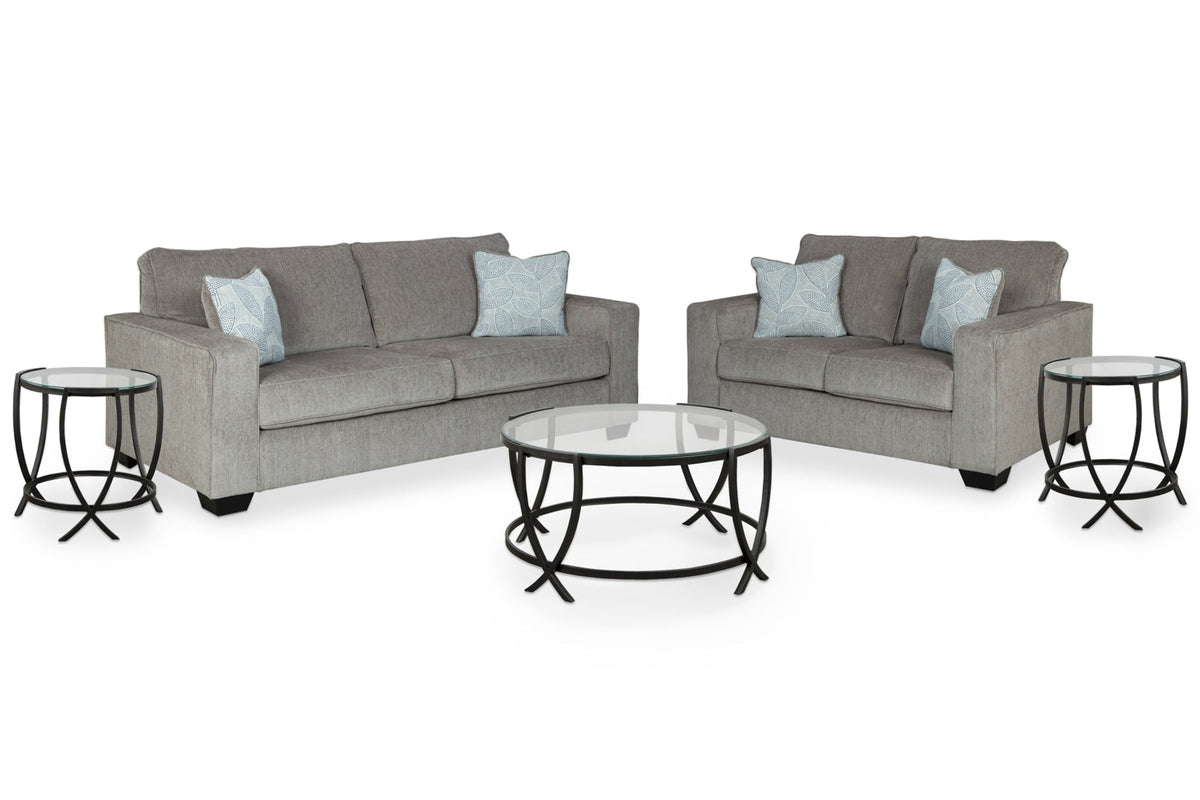 Altari Sofa, Loveseat, Chair and Ottoman