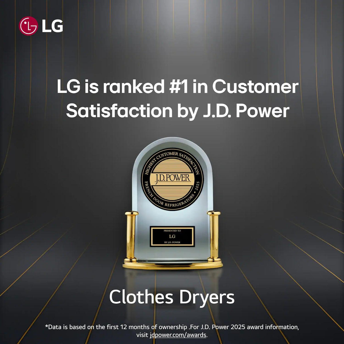 Package - LG - 4.5 Cu. Ft. High-Efficiency Stackable Smart Front Load Washer with Steam and Built-In Intelligence and 7.4 Cu. Ft. Stackable Smart Electric Dryer with Steam and Built-In Intelligence - Black Steel