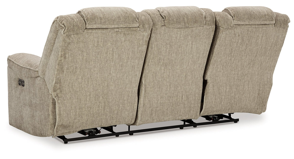 Hindmarsh PWR REC Sofa with ADJ Headrest