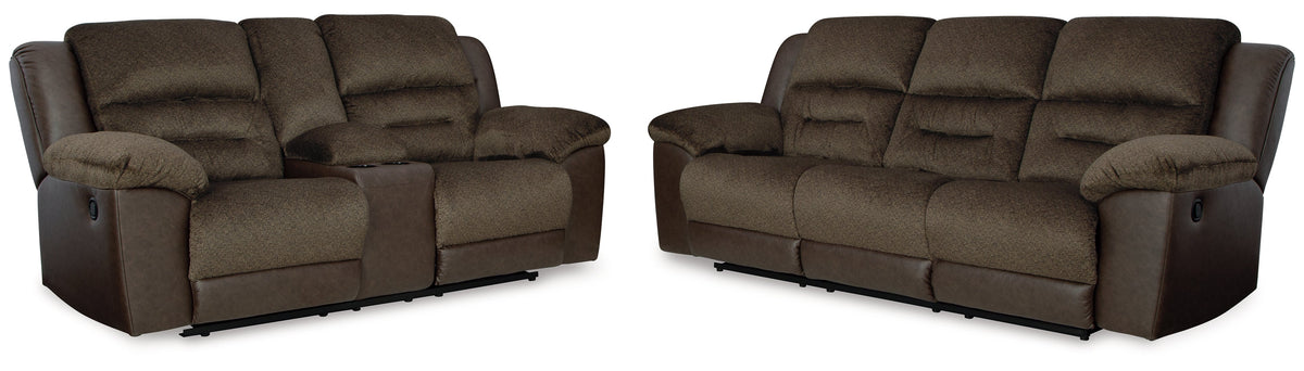 Dorman Sofa, Loveseat and Recliner
