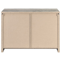 Alejo 2-door Engineered Wood Tall Cabinet Grey Driftwood