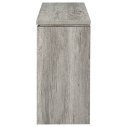 Alejo 2-door Engineered Wood Tall Cabinet Grey Driftwood