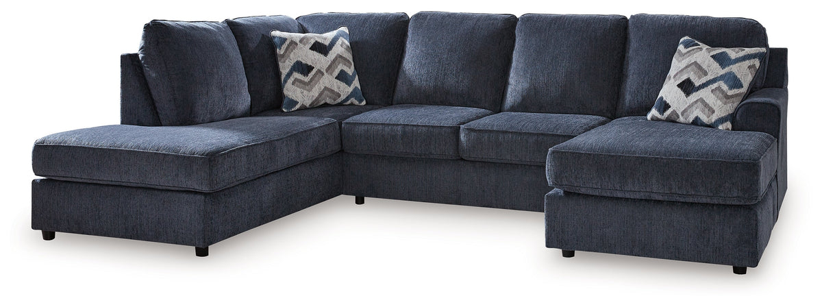 Albar Place 2-Piece Sectional with Ottoman