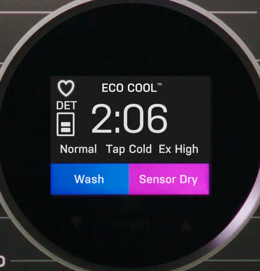 GE Profile - UltraFast 4.6 Cu. Ft. High-Efficiency Smart Front Load Washer and Electric Dryer Combo with Steam and Ventless Heat Pump - White