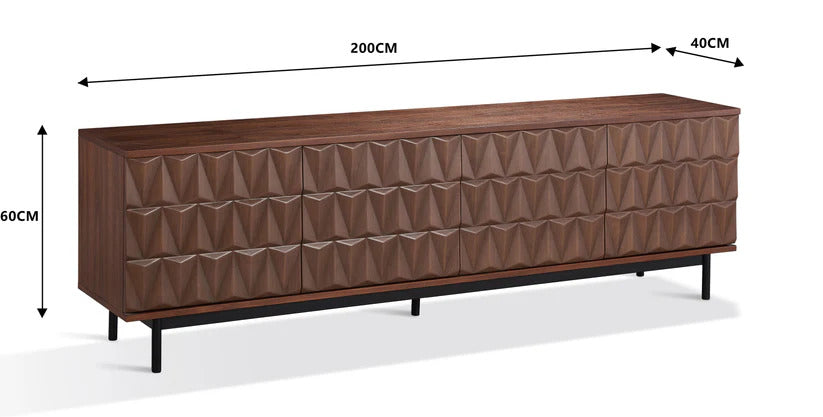 Annie TV Console (Walnut)