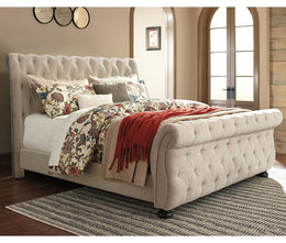 Willenburg Upholstered Sleigh Bed
