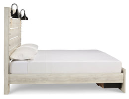 Cambeck Panel Bed with 2 Storage Drawers