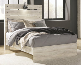 Cambeck Panel Bed with 2 Storage Drawers