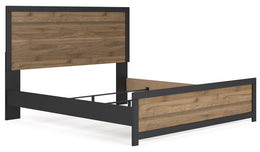 Vertani Panel Bed