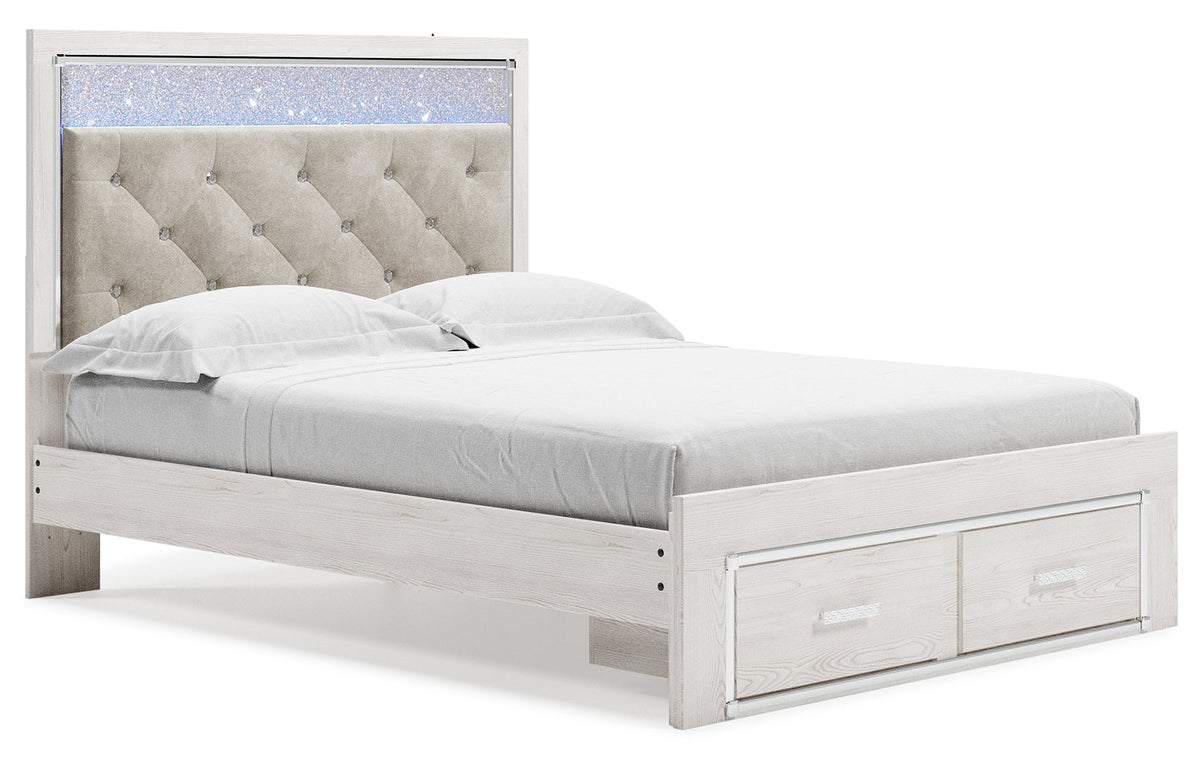 Altyra Panel Bookcase Bed