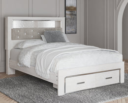 Altyra Panel Bookcase Bed
