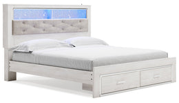 Altyra Panel Bookcase Bed