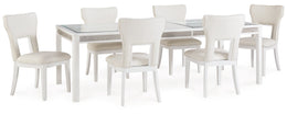 Chalanna Dining Table and 4 Chairs