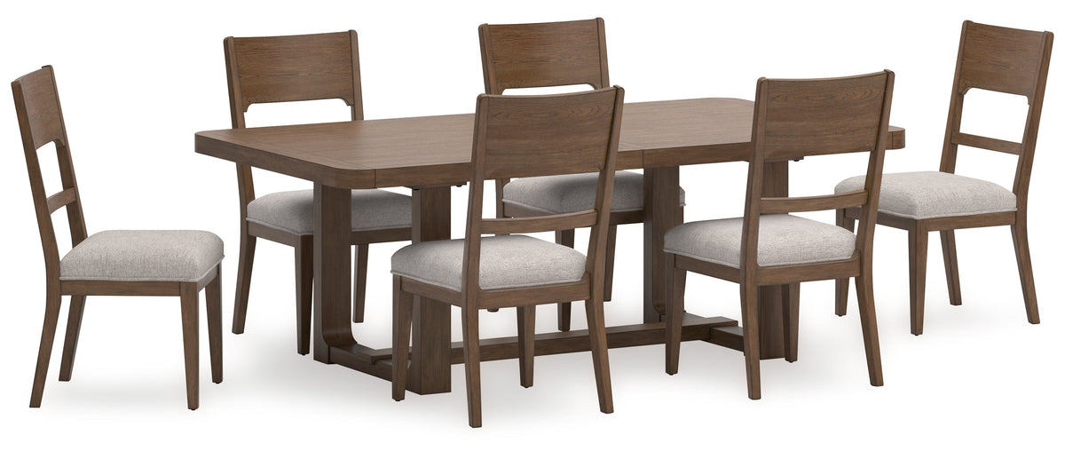 Cabalynn Counter Height Dining Table and Barstools