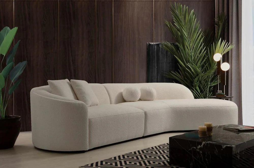Cloe 2-Piece Curved Sectiona