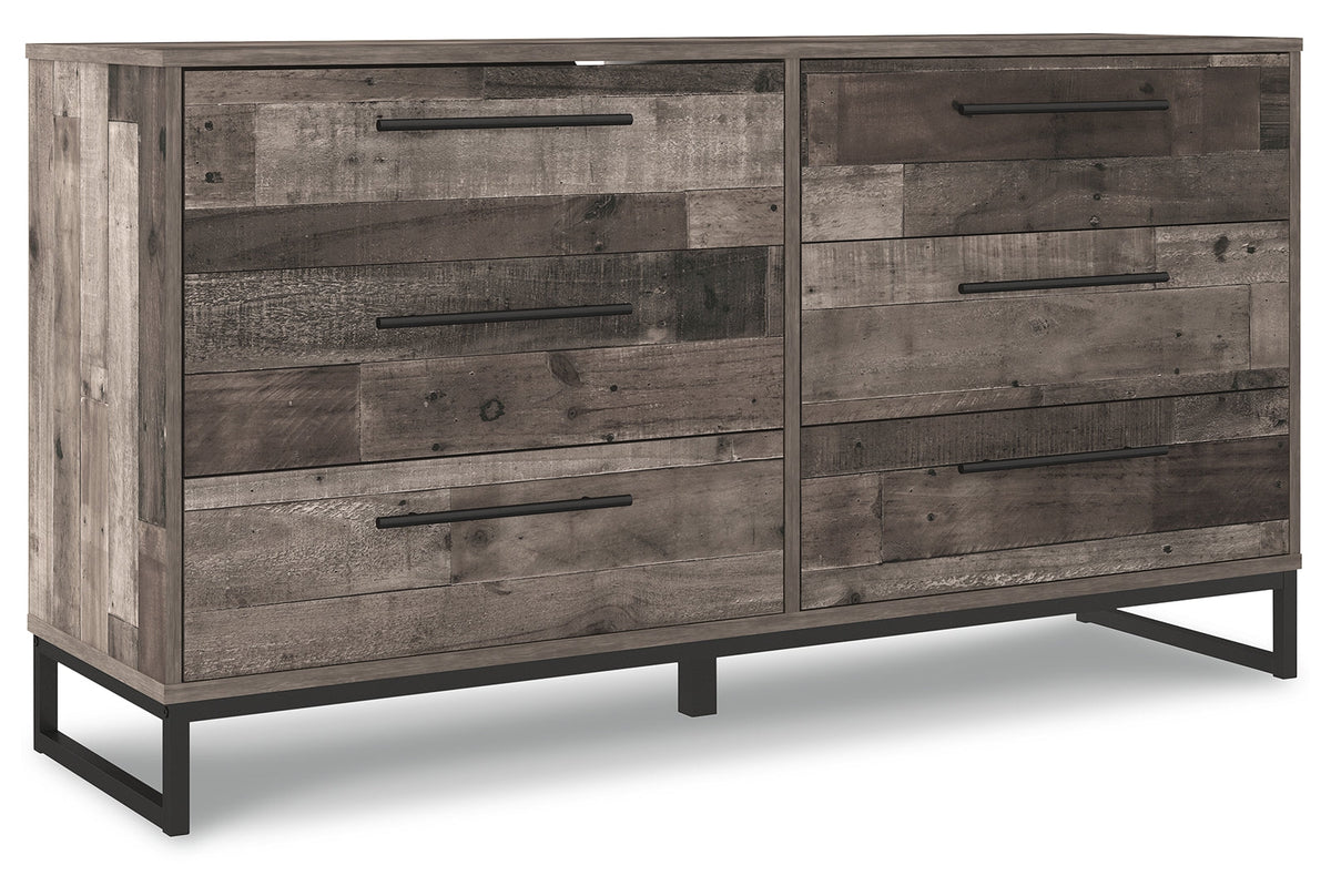 Neilsville Six Drawer Dresser