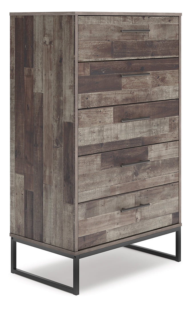 Neilsville Five Drawer Chest