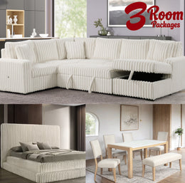 Celina 3-Room Package β Free Mattress or 50" Smart TV!