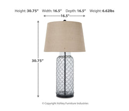 Sharmayne Glass Table Lamp (1/CN)