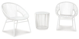 Mandarin Cape Chairs w/Table Set (3/CN)