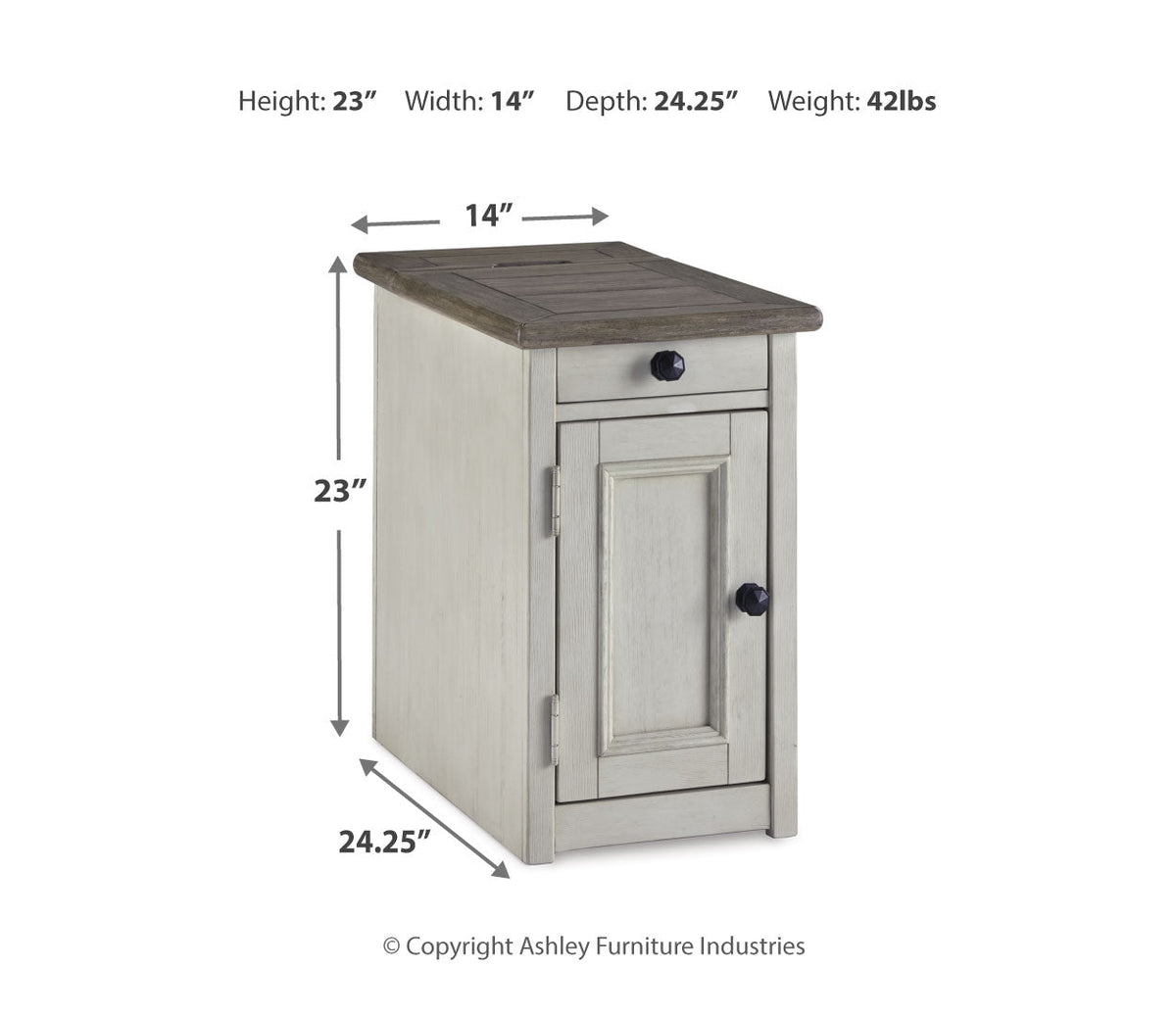 Bolanburg Chair Side End Table