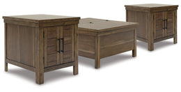 Moriville Coffee Table with 2 End Tables