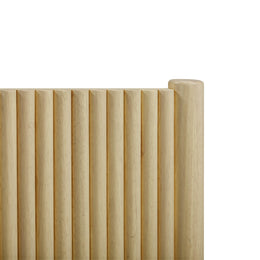 Tyla Natural Wood Queen Bed