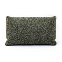 Malolo Green Long Mohair 20 x 12 inch Rectangular Vegan-Down Pillow