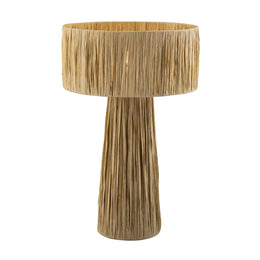 Shelby Raffia Natural Table Lamp