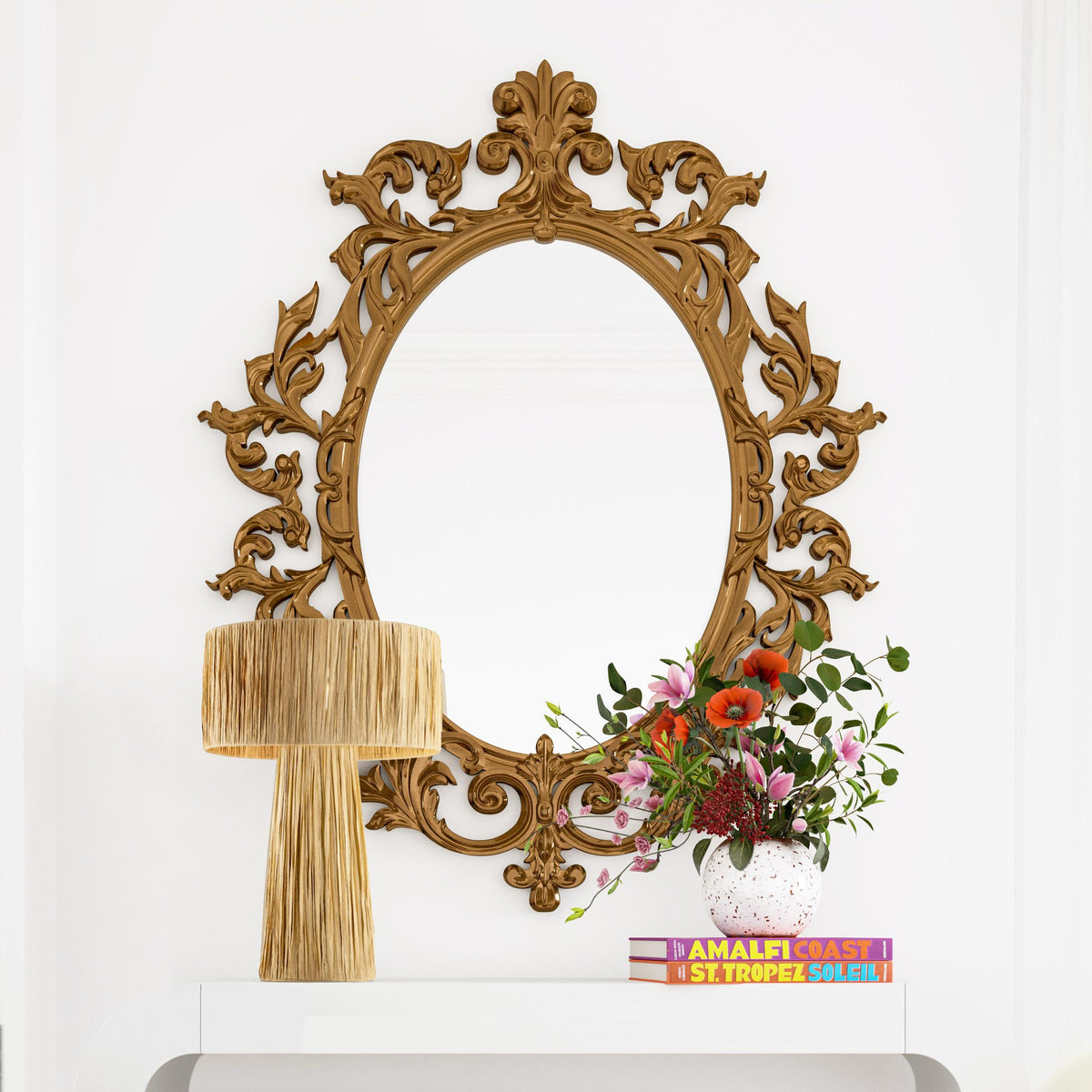 Shelby Raffia Natural Table Lamp