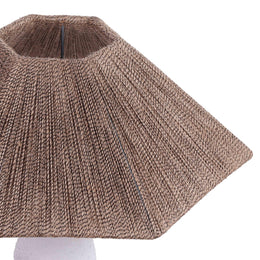 Shabby Natural Rope Table Lamp