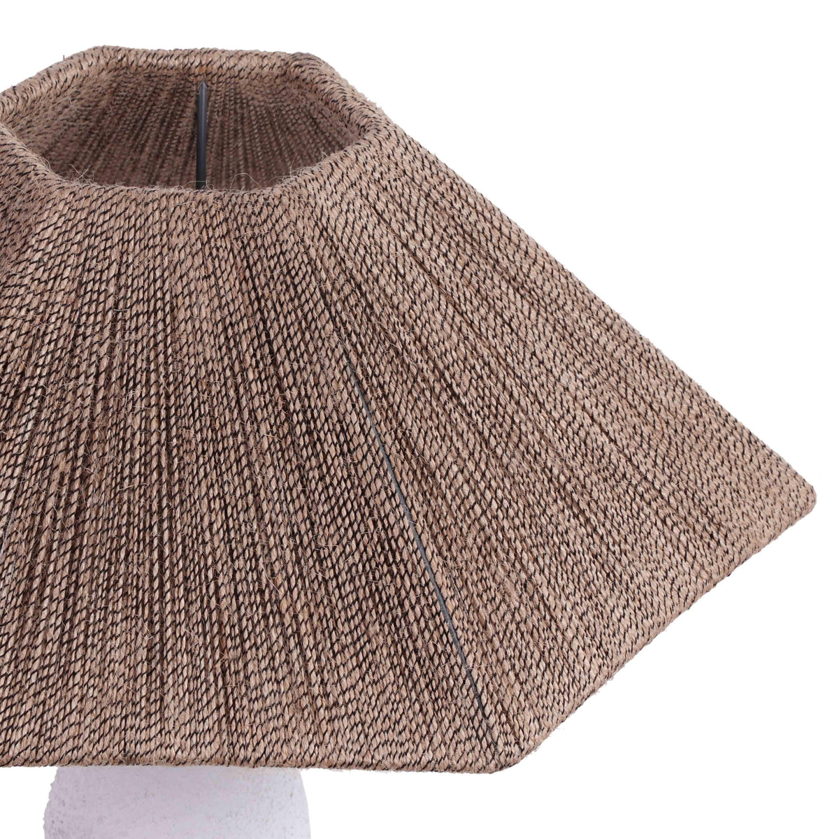 Shabby Natural Rope Table Lamp