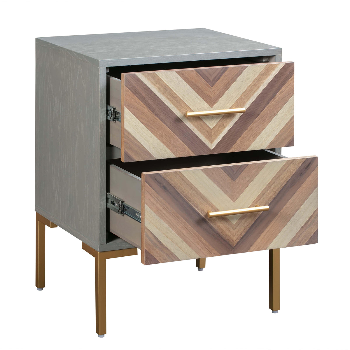 Quinn Grey Side Table