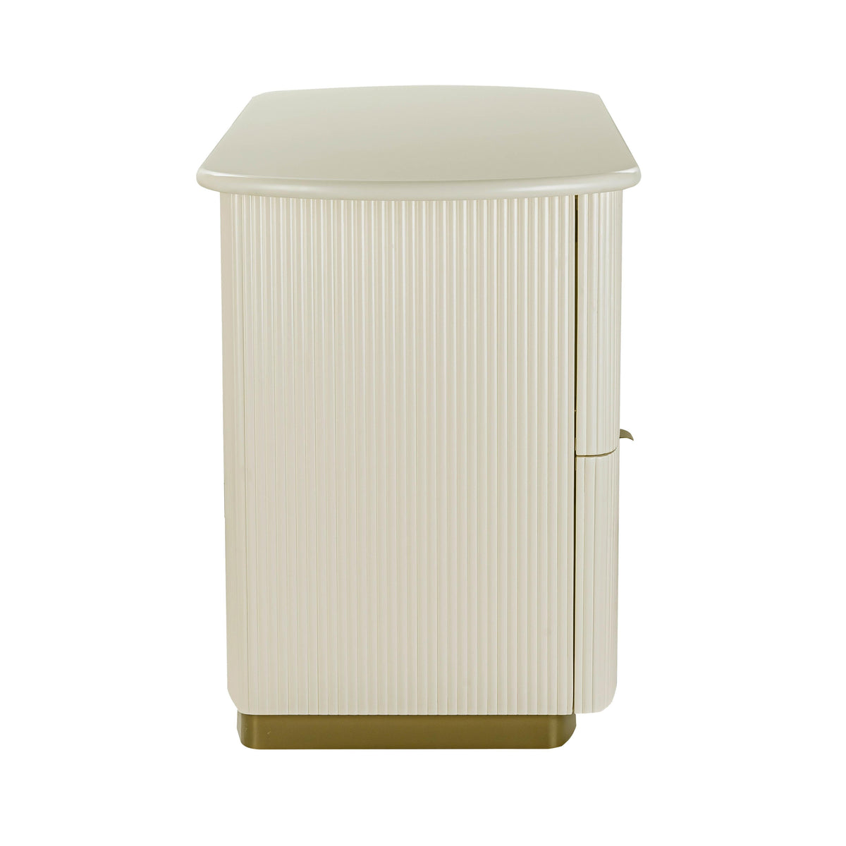 Francesca Cream 3-Drawer Desk