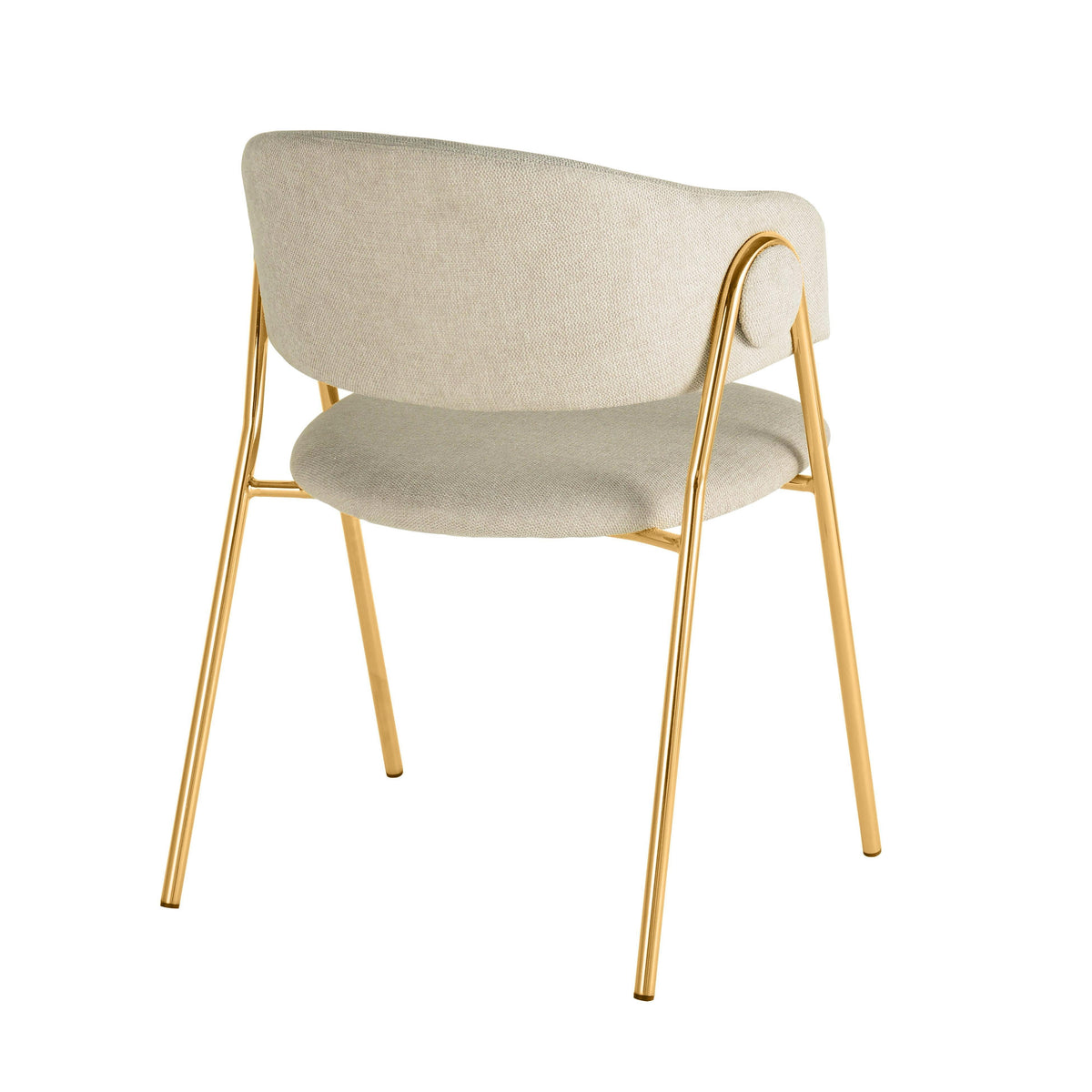 Lara Cream Dining Chair by Inspire Me! Home Decor - Set of 2