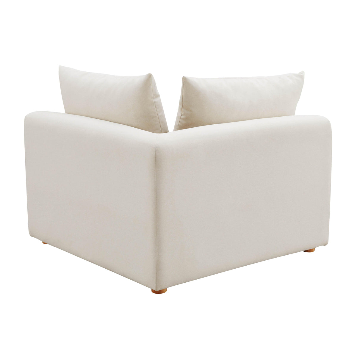 Hangover Cream Performance Linen Modular Corner Chair