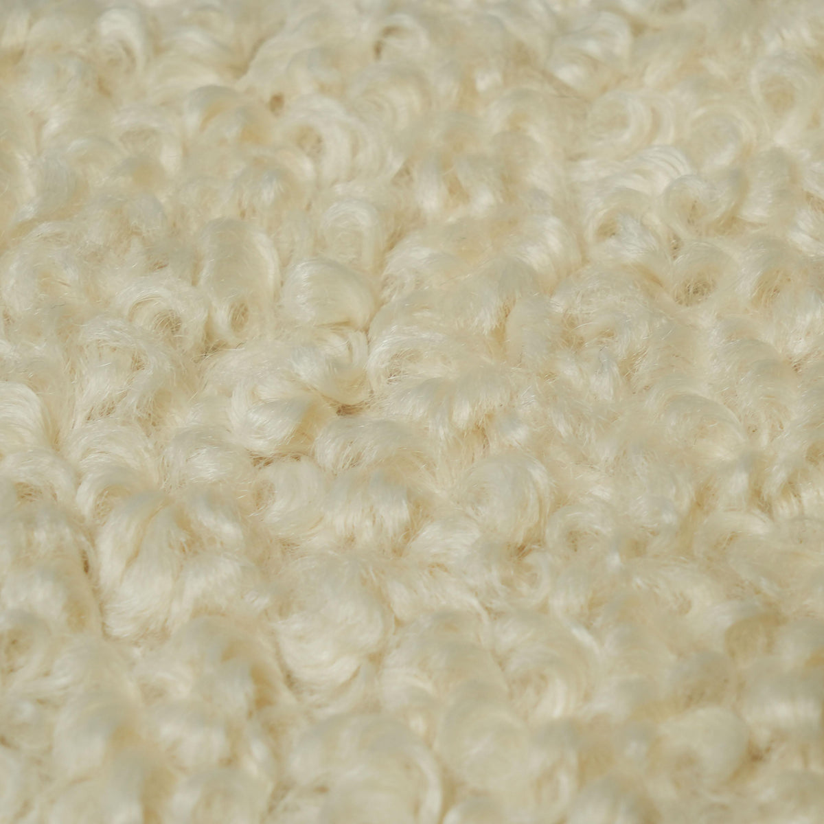 Leonie Beige Faux Shearling 84" Sofa